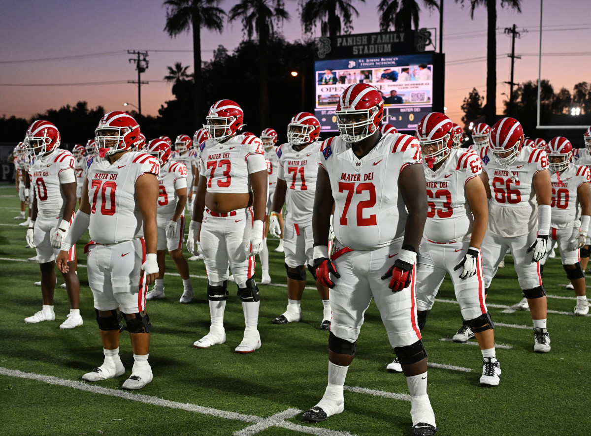Mater Dei vs St John Bosco October 13, 2023 Photo-Heston Quan37